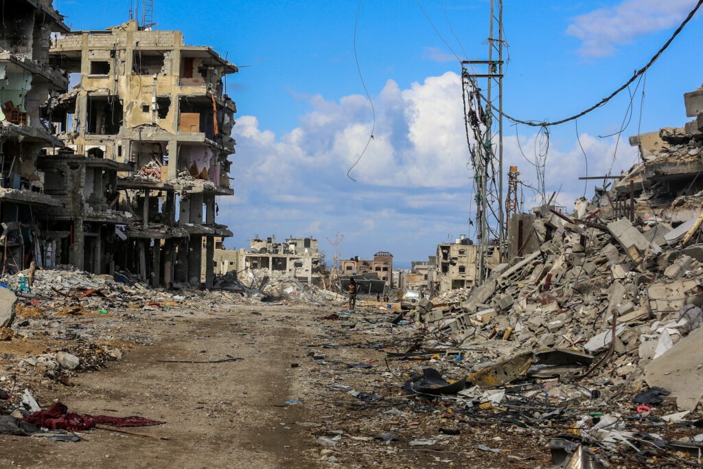 Gaza today is a “demolition site”, President Trump has argued (Image: Shutterstock)