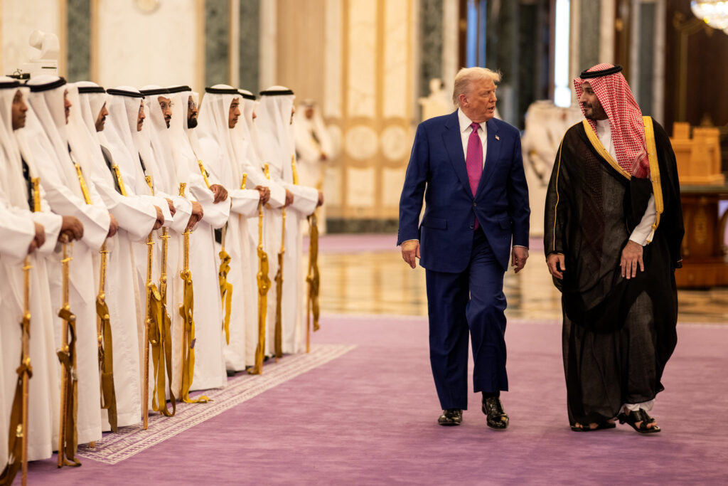 54520831152 3c98c1e7ee K US President Trump with Saudi Crown Prince Mohammed bin Salman in Riyadh (Image: Flickr)