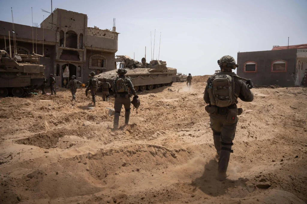 The IDF’s new stategic plan calls for taking and holding Gaza regions until they can be completely cleared of Hamas fighters and infrastructure (Image: IDF)