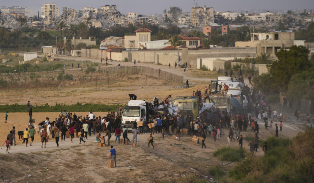 GW1zVVGWcAAhjHp The theft of aid by Hamas has gravely affected humanitarian efforts (Image: X)