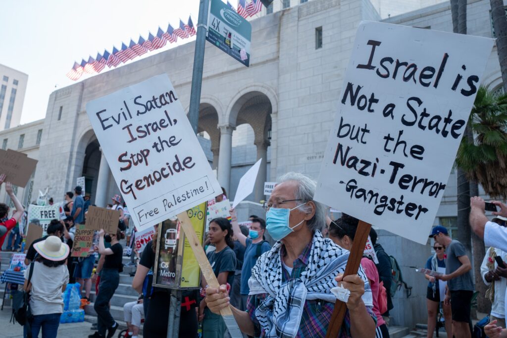 The raw anti-Israel hate on Western streets is a symptom of a deeper social malaise, writes Murray (Image: Shutterstock)