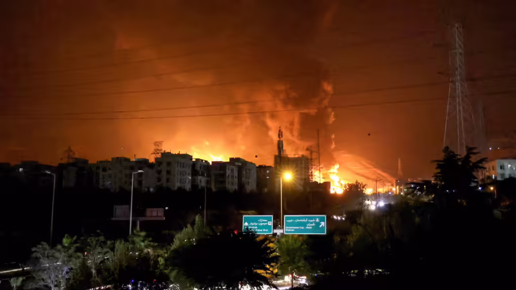 Targeted Israeli strikes in Teheran (Source: Heute.at)