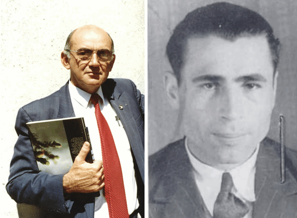 Head of the SIU Robert Greenwood QC (left); and Ivan Polyukhovich, the only person brought to trial by the SIU