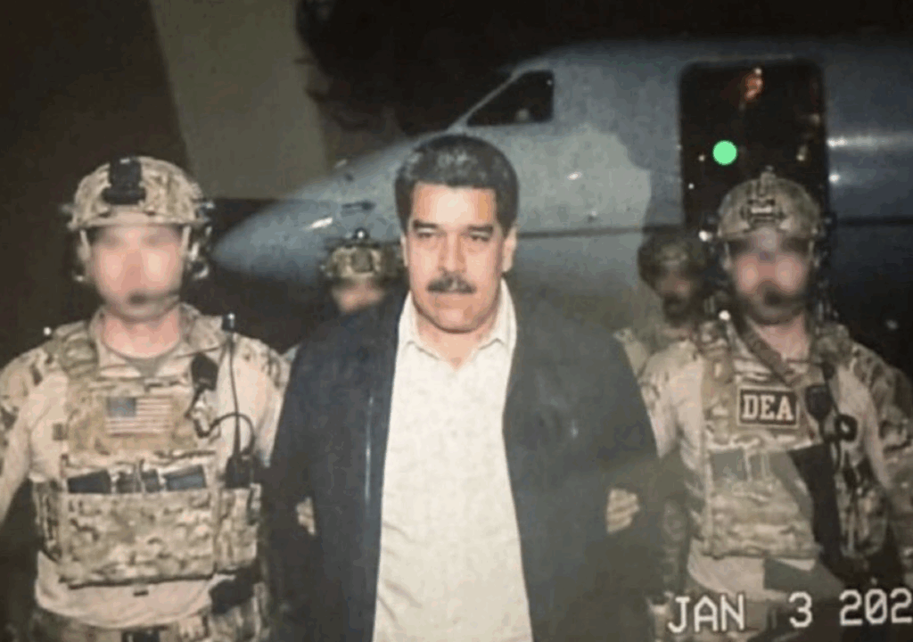 Maduro in US custody (Image: Flickr)