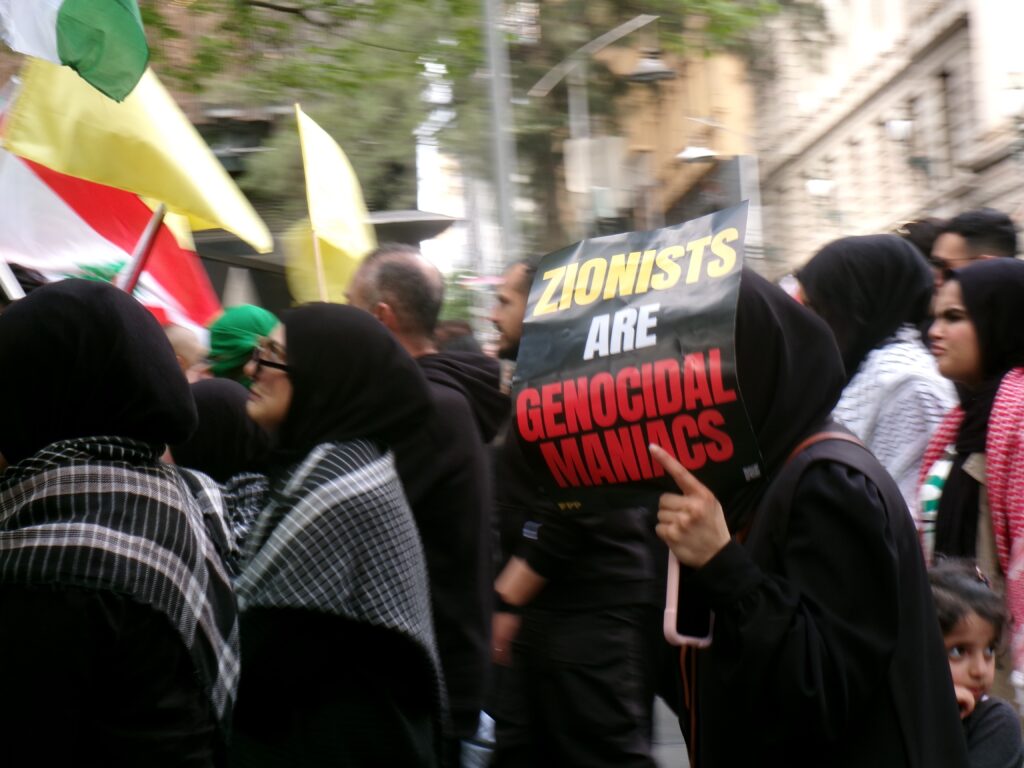 Protest in Melbourne (Image: Shutterstock)