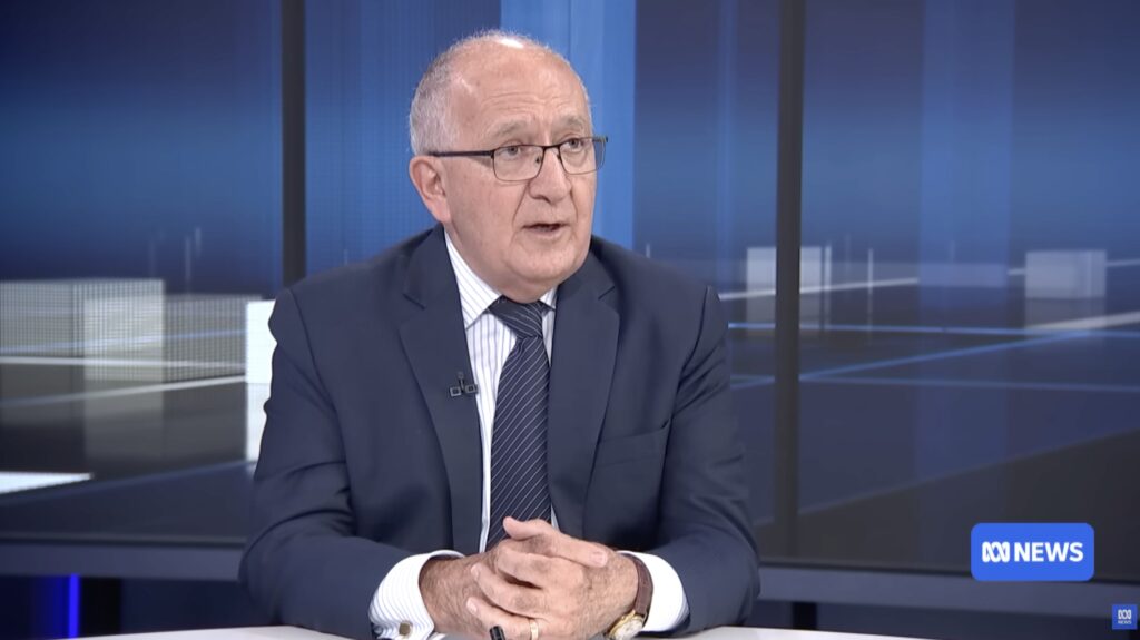 Chris Sidoti: Baseless allegations (Image: ABC News screenshot)