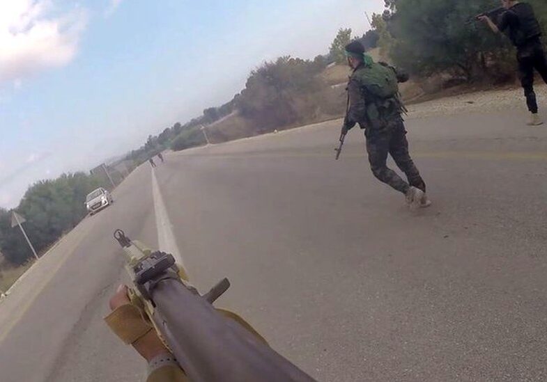 Hamas' October 7 attack produced scenes that Israelis can never forget (Image: Hamas bodycam)