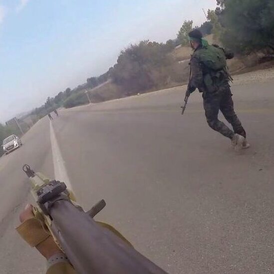 Hamas' October 7 attack produced scenes that Israelis can never forget (Image: Hamas bodycam)