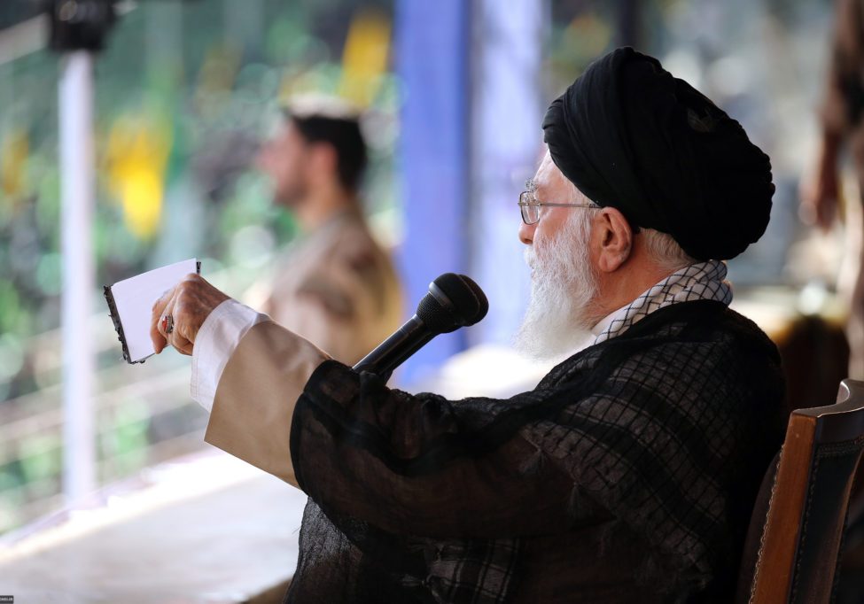 Iranian Supreme Leader Ayatollah Ali Khamenei’s supposed prohibition on nuclear weapons is now being watered down (Credit: Wikimedia Commons)