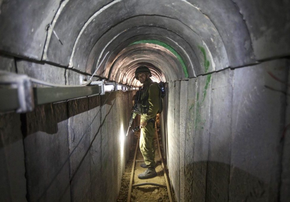Seeing the light: Hamas' terror tunnels