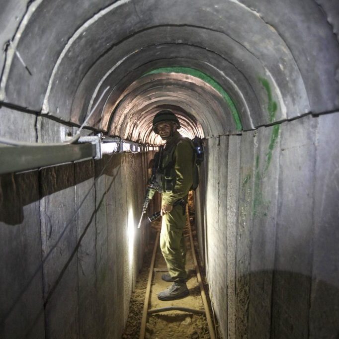 Seeing the light: Hamas' terror tunnels