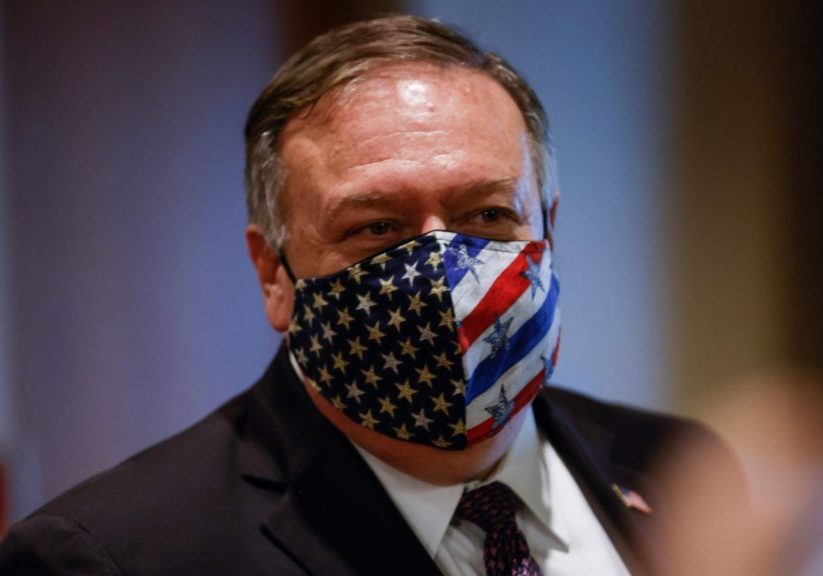 US Secretary of State Mike Pompeo announces new “snapback”-related sanctions