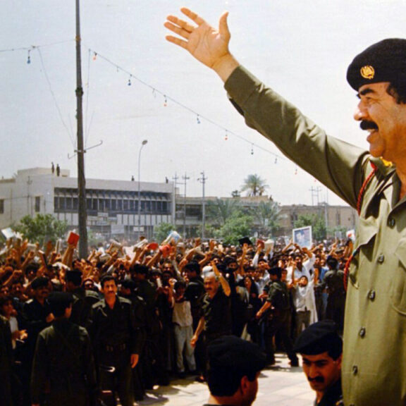 Saddam Hussein astonished everyone with his WMD achievements in the 1980s, and then by secretly dismantling the program in the 1990s (Image: X)