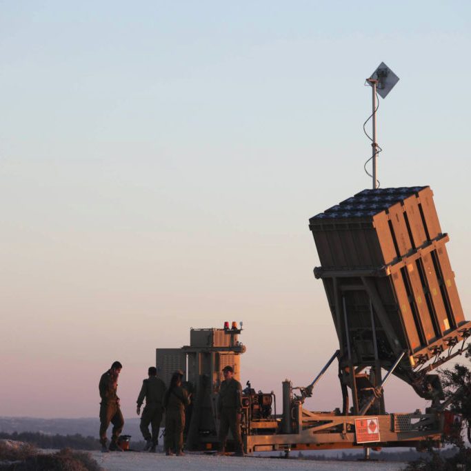 Israel’s Iron Dome passed a test this conflict, but a future war with Hezbollah could overwhelm it (Credit: Isranet)