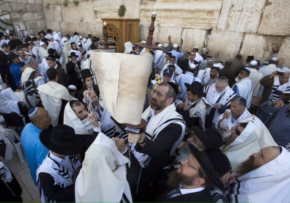 Jewish traditions and festivals in Jerusalem’s Old City are either ignored or even treated as illegitimate in Matthew Teller’s book (Image: Isranet)
