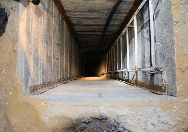 Israeli preparations to meet the Gaza tunnel threat