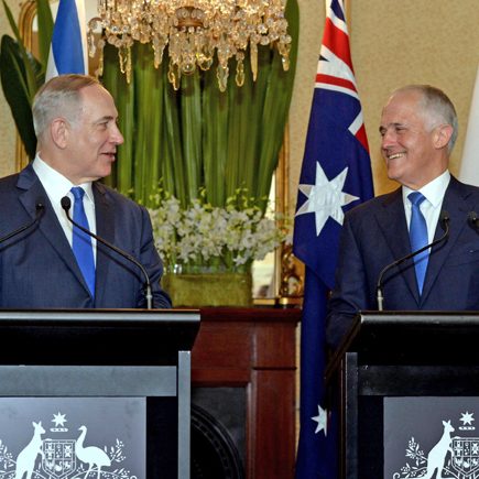 Netanyahu down under