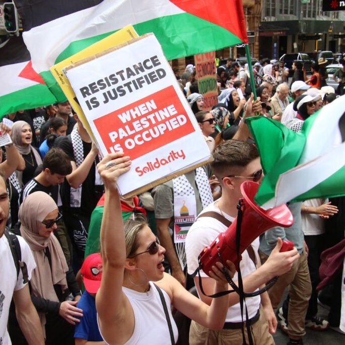 Protesters are now clear that their demands have nothing to do with Israel’s presence in the West Bank, but its existence in any part of the land (Image: Richard Milnes/ Alamy Live News)