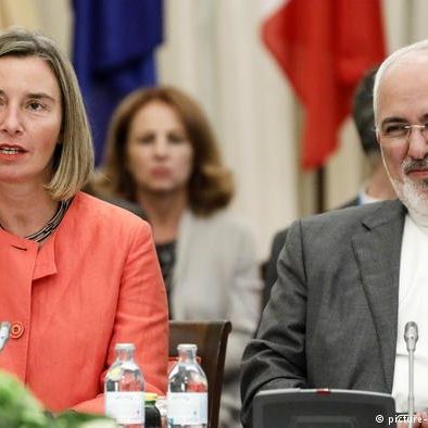 EU Foreign Affairs chief Federica Mogherini and Iranian Foreign Minister Javad Zarif in Vienna last month