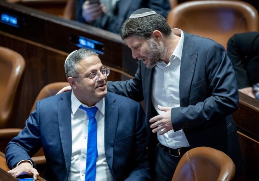Israeli ministers Ben-Gvir and Smotrich (Image: X)