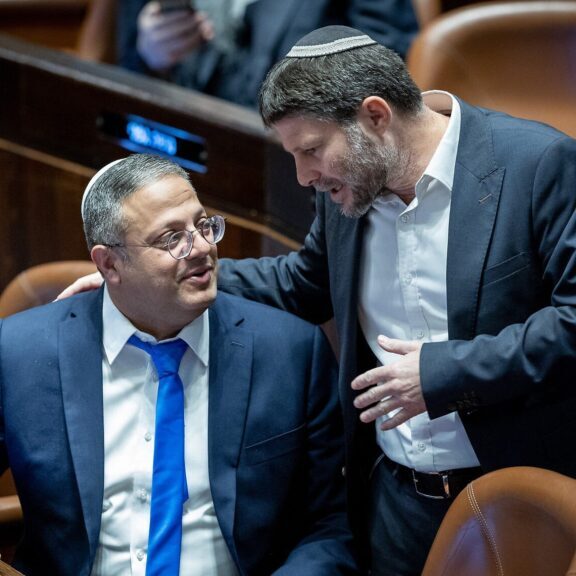 Israeli ministers Ben-Gvir and Smotrich (Image: X)