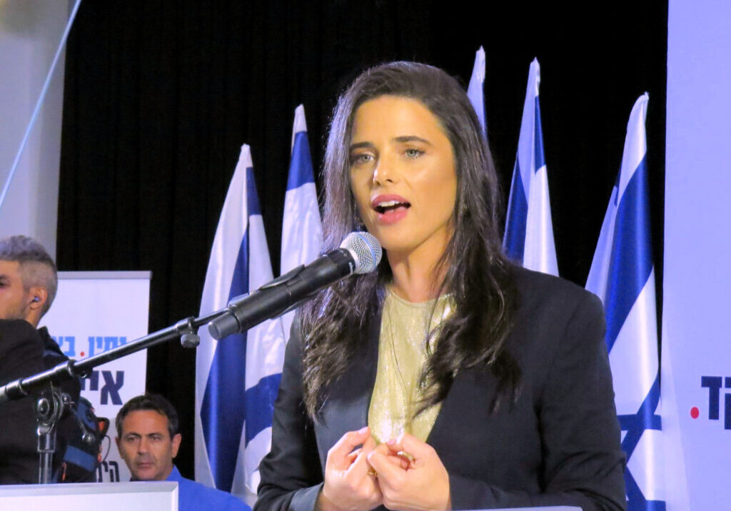 Former Israeli justice and interior minister Ayelet Shaked (Image: Ashernet)