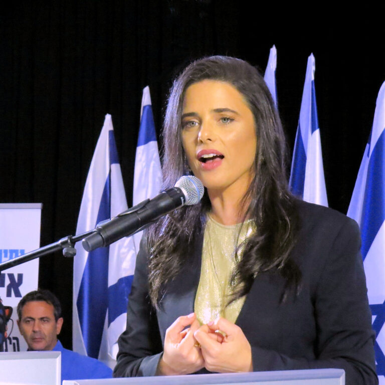 Former Israeli justice and interior minister Ayelet Shaked (Image: Ashernet)