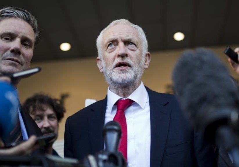British Labour party leader Jeremy Corbyn. Picture: AP