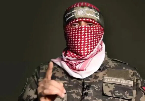 Hamas spokesperson Abu Obaida: A hero across the Arab world (Screenshot)