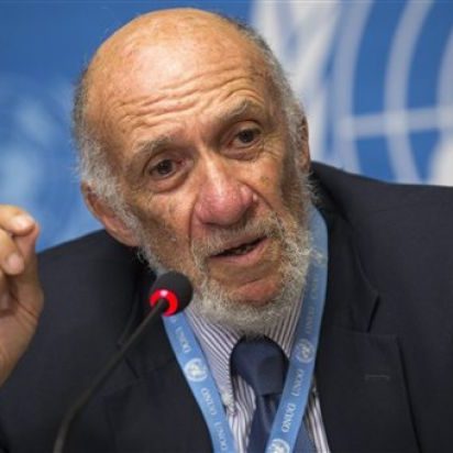 UNHRC's Richard Falk in hot water again - this time for using his official position to attack an NGO critical of him