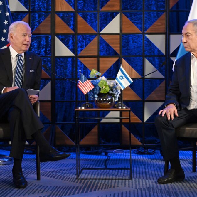 Biden and Bibi in better days (Image: GPO/ Flickr)