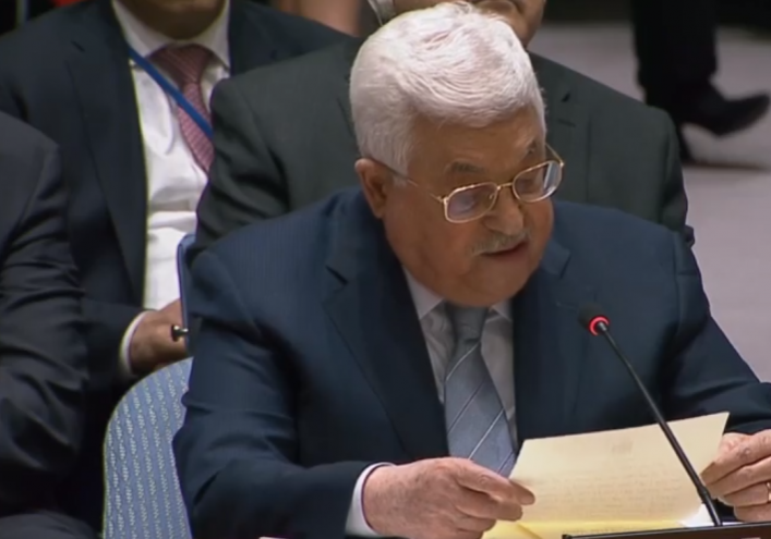 Abbas calls for International Conference at UNSC