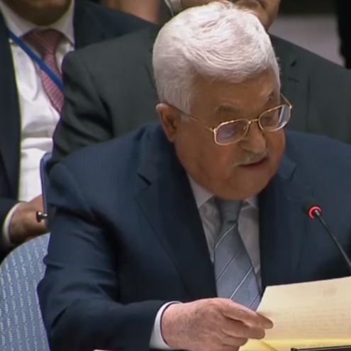 Abbas calls for International Conference at UNSC
