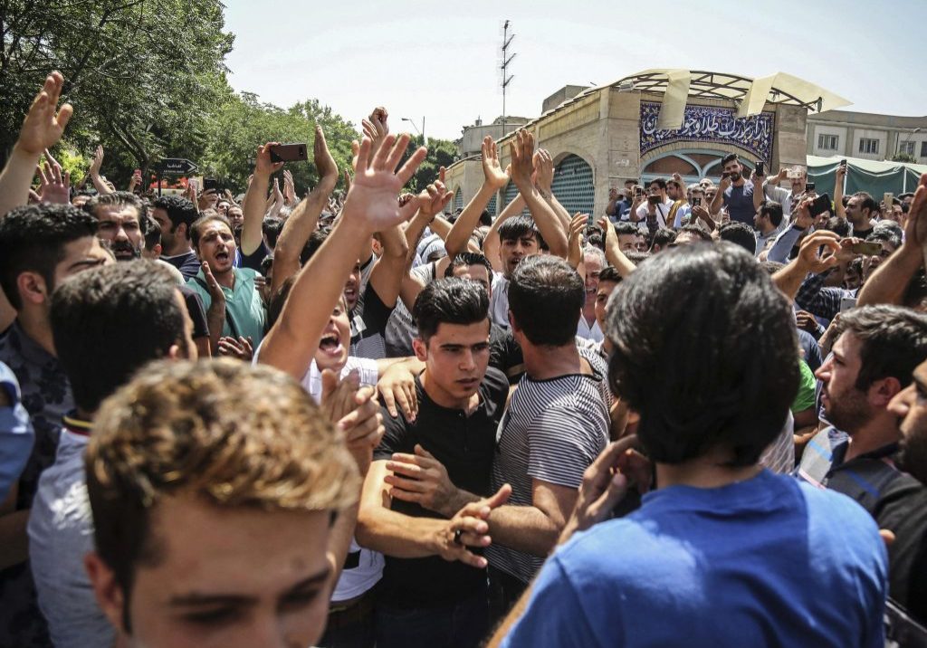 Iran's clerical rulers have far more reason to fear their Iran's economic weakness, and the mass protests this is engendering on the streets, than US President Trump's belligerent tweets