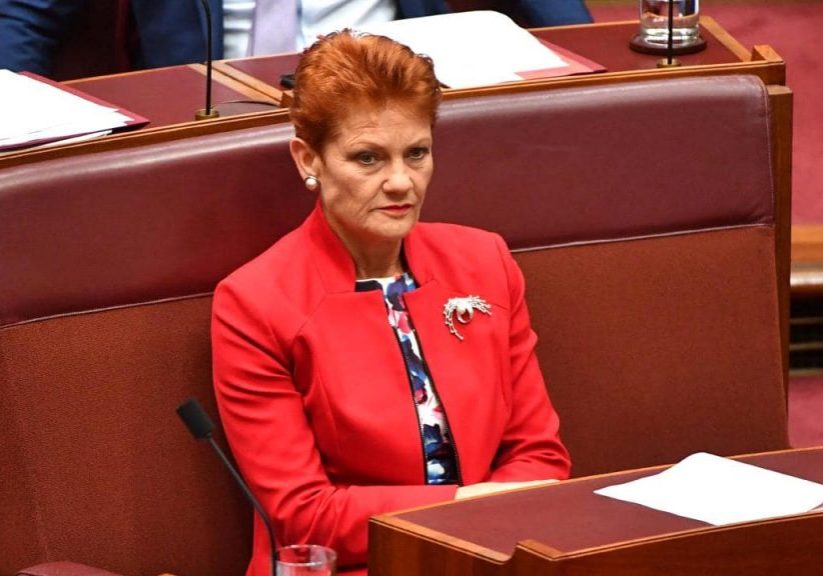 Senator Pauline Hanson: Moved from targeting Asians to Muslims