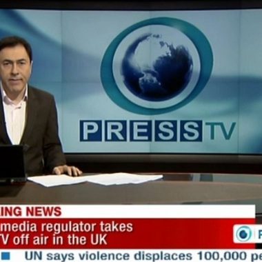 Iran's Press TV was banned in the UK in 2012
