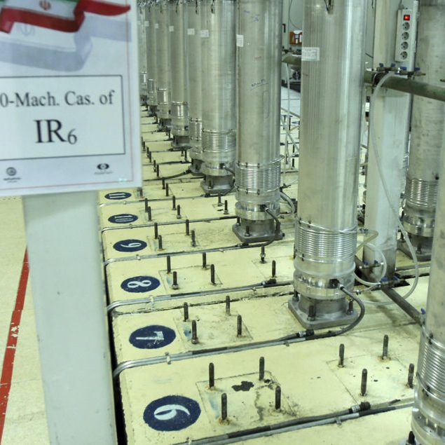 By deploying advanced centrifuges like these IR-6s, in violation of the JCPOA nuclear deal, Iran is gaining the ability to “sneak out” to a nuclear weapon
