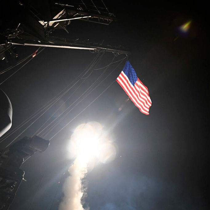 Syria strike sends global message