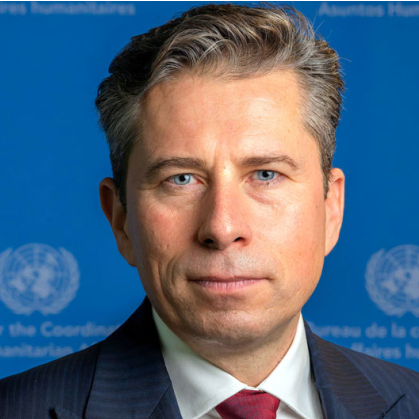 Under-Secretary-General for Humanitarian Affairs and Emergency Relief Coordinator Tom Fletcher falsely claimed that 14,000 babies will die in the next 48 hours (Image: UN)
