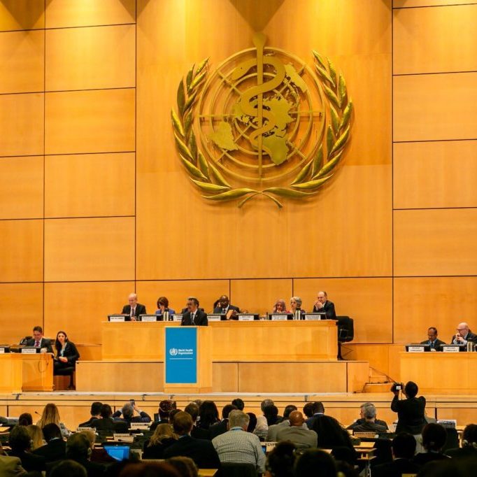 The WHO’s annual general assembly in Geneva – which always passes a context-free resolution blaming Israel for Palestinian health problems