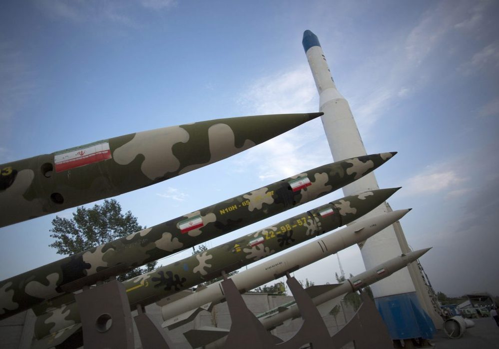 Iranian missiles displayed in the War museum in Teheran (Image: Morteza Nikoubazl/ZUMA Wire/ZUMAPRESS.com/Alamy Live News)