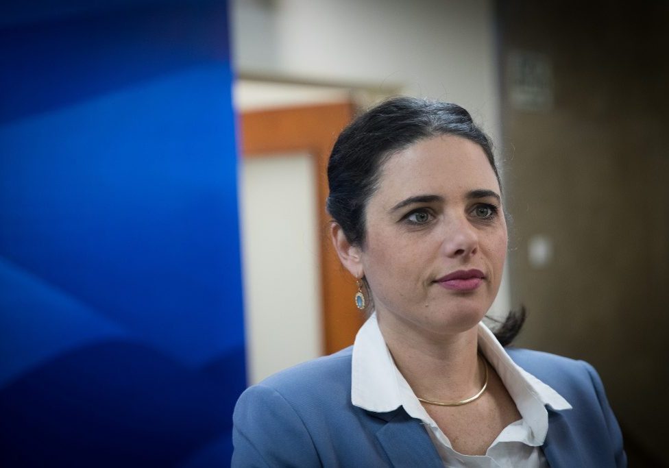 Ayelet Shaked: Currently one of the highest profile female Israeli politicians