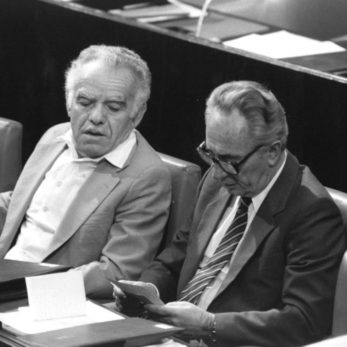 The prime ministerial rotation deal between Shamir and Peres in the 1980s was uncomfortable, but surprisingly effective