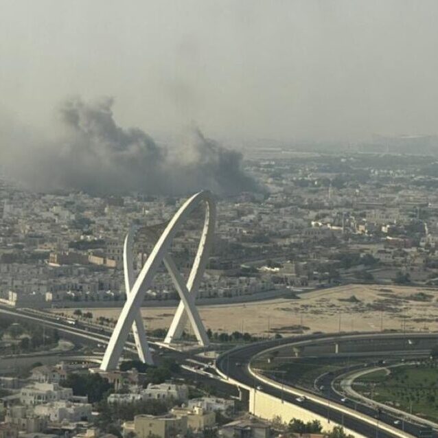 Israeli strikes targeting Hamas' leadership in Doha (Image: X)