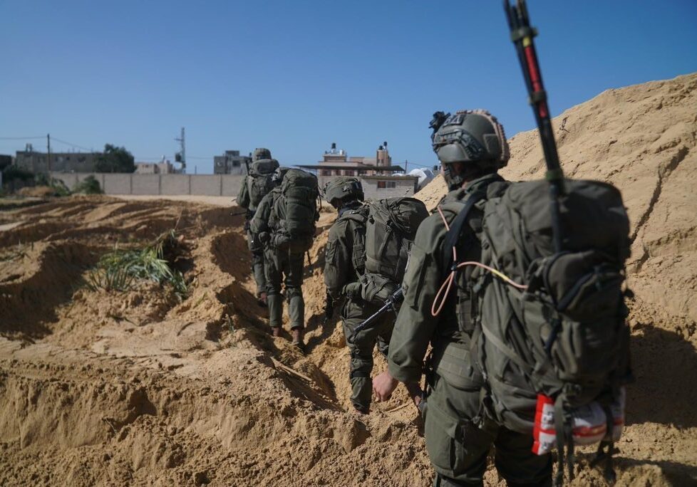 IDF manoeuvres near Rafah (Image: IDF)