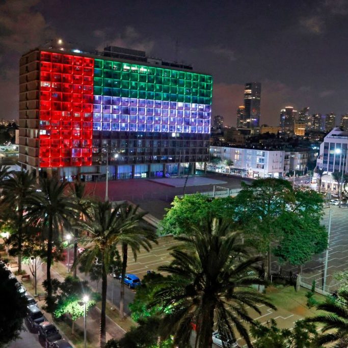 On Aug. 13, 2020, Tel Aviv City Hall was lit up with the flag of the United Arab Emirates as the UAE and Israel announced they would be establishing full diplomatic ties.