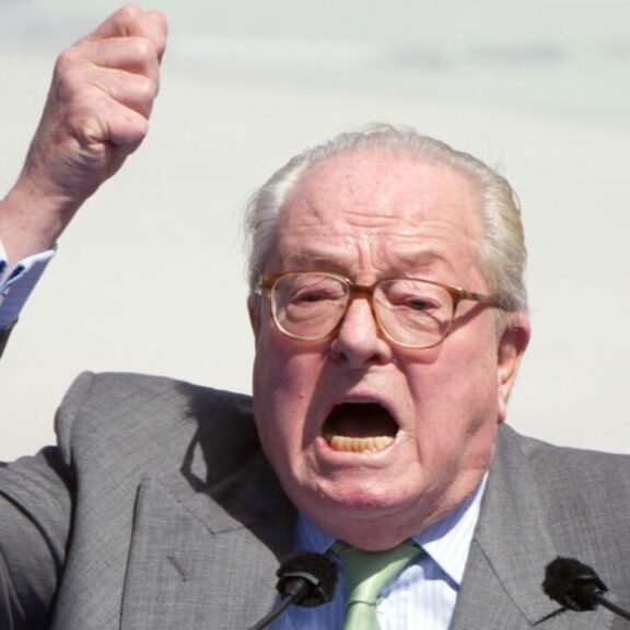 Jean-Marie Le Pen: Beyond the pale even for the party he founded (Image: X)