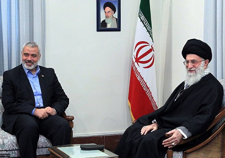 Hamas leader Ismail Haniyeh meets Iranian Supreme Leader Ali Khamenei