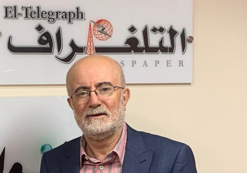 Antoine al Kazzi, editor of Australia’s best-known Arabic language newspaper, El Telegraph