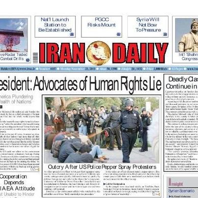 Iran fighting to control the message